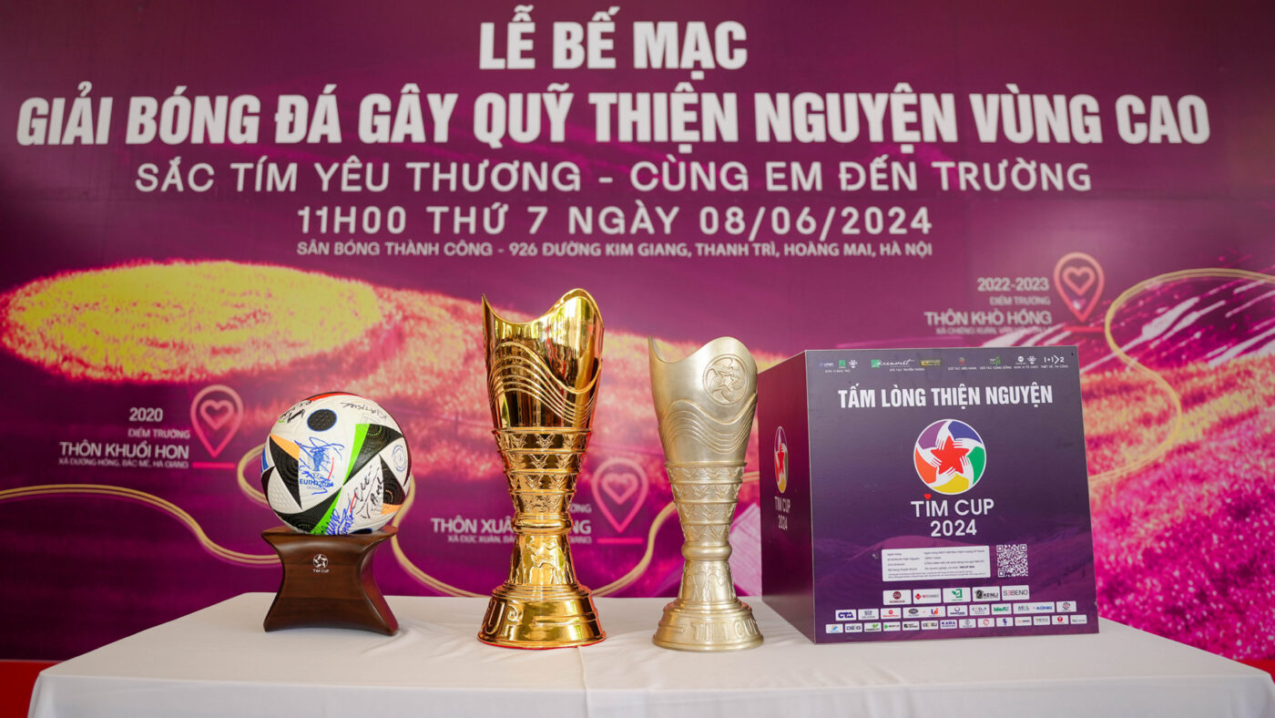 TIMCUP 2024 SẮC TÍM YÊU THƯƠNG – CÙNG EM ĐẾN TRƯỜNG