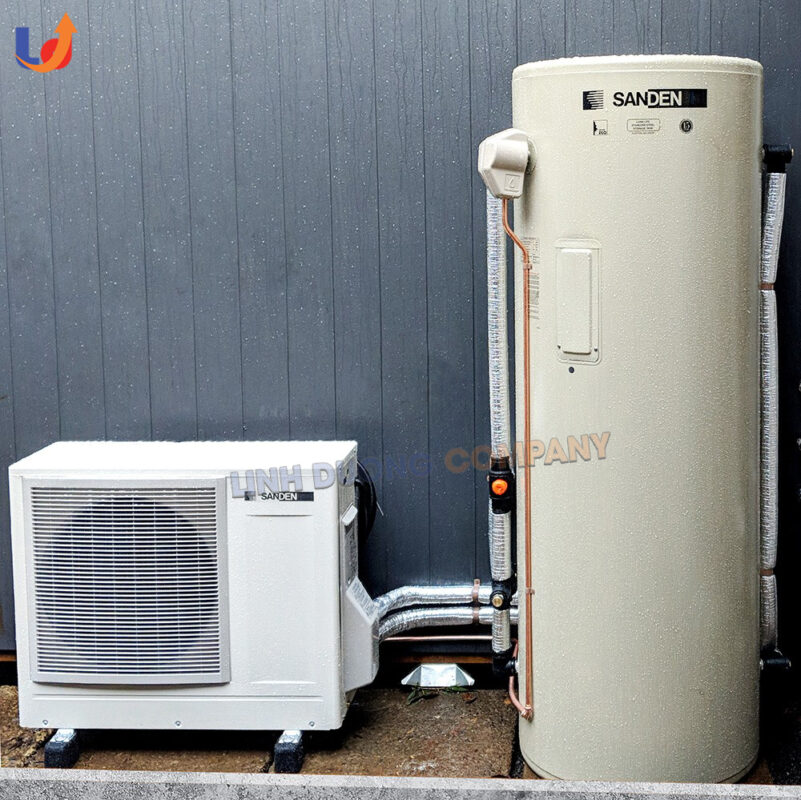 Máy Nước Nóng Trung Tâm SANDEN – Giải Pháp Tiết Kiệm 80% Chi Phí Năng Lượng