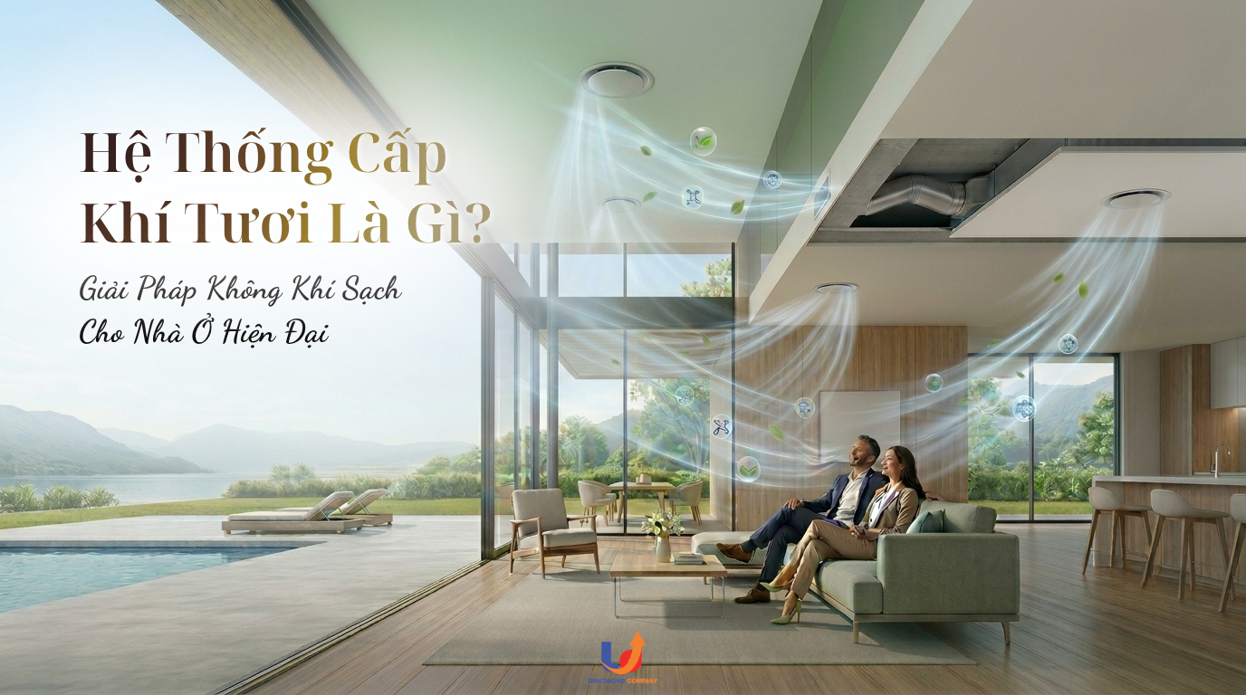 Hệ Thống Cấp Khí Tươi: Giải Pháp Không Khí Sạch Cho Nhà Ở Hiện Đại